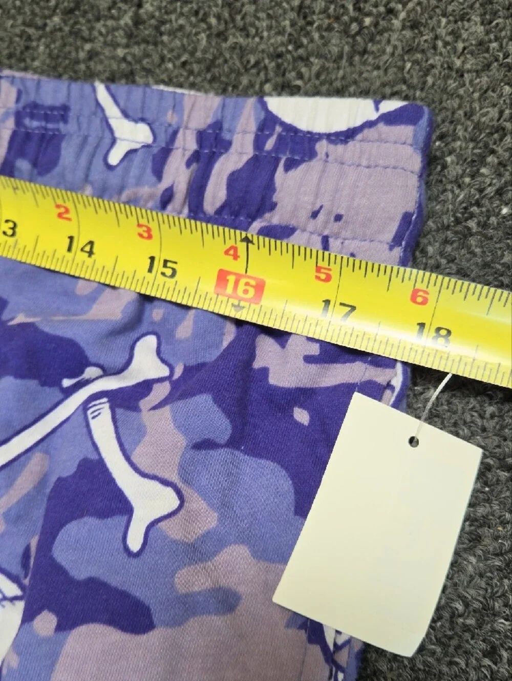 (#3C) Disney Purple Camouflage Skull-Print Pajama Pants - Picture 3 of 6
